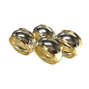 Anillo para Servilletas de Metal de Estilo Contemporáneo, Perfecto para Hogares Modernos que Buscan Detalles Decorativos de Comedor Elegantes y Minimalistas - Product Image 4