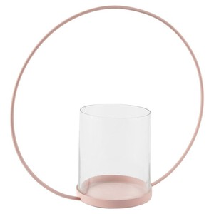 Porte-bougie en métal tendance avec une finition élégante pour table basse et décoration intérieure - Product Image 3