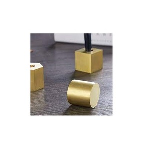 Estante tubular de latón de alta calidad para bolígrafos, organizador de almacenamiento de escritorio de oficina, contenedor de lápices, soporte de latón para uso en vajilla - Product Image 3