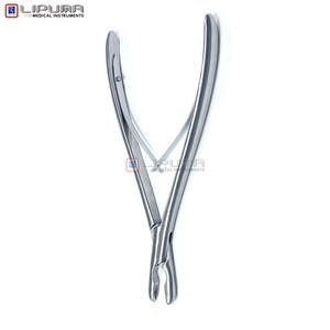 Adson Crânien Rongeur Chirurgical Neurochirurgie Os Outil de Coupe Acier Inoxydable Mâchoires Courbées Crâniennes Durable Medic Instruments - Product Image 4
