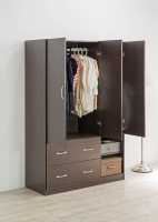 Armoire contemporaine en bois pour femmes, meubles de chambre à coucher pour villa