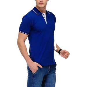 Camiseta de algodón grueso de lujo de primera calidad, unisex, con logo personalizado, camiseta polo, camiseta lisa, camiseta oversize para hombre. - Product Image 3