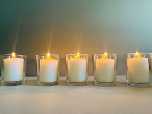 Bougies votives en cire de palme de style vietnamien classique de 10 heures sur mesure pour les mariages fêtes du nouvel an décor à la maison haut de gamme - Product Image 6