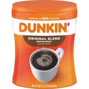 Café moulu torréfié moyen Dunkin' Original Blend, 30 onces - Product Image 1