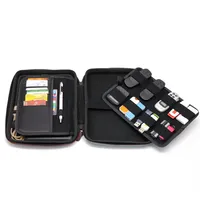 Étui de rangement portable étanche en EVA pour adaptateur secteur, câble, stylet, carte SD et chargeur, idéal pour les voyages (OEM/ODM)
