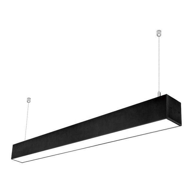 Office Aluminum 2ft 4ft Linear Led Lights 36w 40w 60w 80w Led Linear Light Cct Adjustable Dimmable