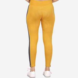 Haute qualité 100% coton femmes Legging sans couture Fitness vêtements de sport respirant taille moyenne décontracté Legging respirant OEM - Product Image 4