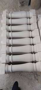 Balustrade en marbre blanc en pierre naturelle, Balustre avec rampe et main courante, Balustrade en marbre poli - Product Image 4