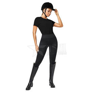 กางเกงขี่ม้าเอวสูงและเลกกิ้งของผู้หญิงเสื้อผ้าสำหรับขี่ม้าแบบสั่งทำ - Product Image 3