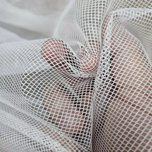 100% polyester diamant tricoté moustiquaire tissu teint uni 1.5mm densité 40GSM léger 40GSM pour PQ Standard - Product Image 1
