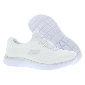 Chaussures Skechers Summits Cool Classic Wide pour femmes Couleur : Blanc/Argent 100% authentiques - Product Image 5