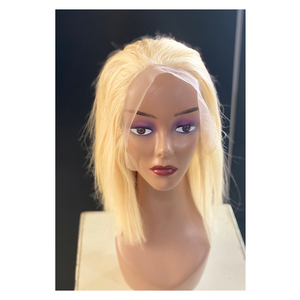 Concessionnaire de confiance vendant des extensions de cheveux vierges de qualité éprouvée 13x4 HD avant dentelle 613 perruque droite de cheveux humains - Product Image 1