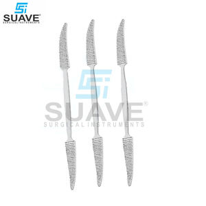 Nouveau jeu de 5 pièces d'instruments de chirurgie dentaire ensemble de limes osseuses dentaires de haute qualité par SUAVE INSTRUMENTS SURGICAUX - Product Image 5