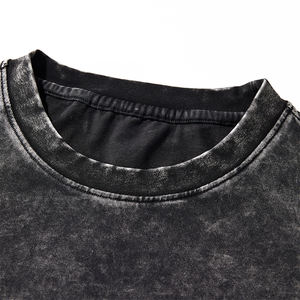 เสื้อยืดโอเวอร์ไซส์ แขนสั้น ผ้า 250gsm ราคาโรงงาน สั่งทำได้ เสื้อยืดเปล่า ยูนิเซ็กส์ สำหรับผู้ชาย - Product Image 2