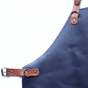 Delantal de Soldadura de Cuero de Grado Profesional, Acabado Rústico, Diseño Personalizable, Unisex, Uso Industrial, Protección de Alta Calidad - Product Image 5