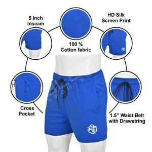 Pantalones cortos deportivos de talla estadounidense con logotipo personalizado de secado rápido para entrenamiento, atléticos, para correr, ligeros, para hombre, para gimnasio, con bolsillos - Product Image 5