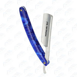 High-Quality Manual Straight Razor <b>for</b> Men Stainless Steel Blade <b>for</b> Beard Carving Lineups and Professional Barber Shaving - Product Image 6