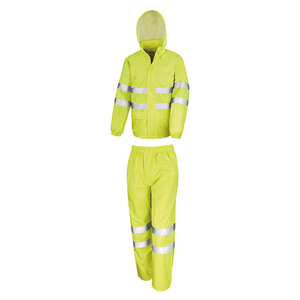 Industrial <b>Reflective</b> Men Uniform Workwear <b>Clothing</b> Highly Visible Flame Retardant and Arc Proof Coverall - Product Image 4