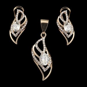 Women's Fancy <b>Locket</b> Set - Golden - Product Image 1