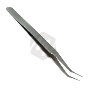 Pinces dentaires Meriam de qualité supérieure, pinces à coton et à pansements avec pointes chirurgicales courbées et dentelées, fabriquées en acier de haute qualité - Product Image 3