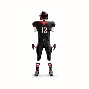 Uniforme de football américain unisexe, taille XL, personnalisable pour adultes, impression numérique, respirant, tissu sergé, 100% polyester, équipe personnalisée - Product Image 5