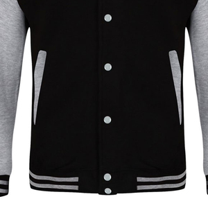 Blouson universitaire pour homme de haute qualité, avec manches en laine, personnalisable, style baseball, col montant, style urbain, hiver, chauffant, par fabricant OEM - Product Image 5