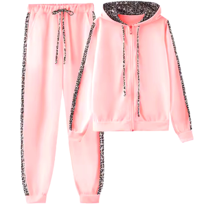 Ensemble de survêtement unisexe réversible en polaire chaud et écologique, grande taille, avec logo – Collection Automne 2026 - Product Image 4