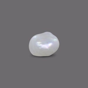 สร้อยคอมุกธรรมชาติ-7.13 กะรัต สีขาวและชมพู ทรงบาร็อค วัสดุธรรมชาติ 100% - Product Image 2