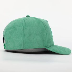 Meidiney-Bonnet de papa structuré unisexe, 5 panneaux en daim, respirant et imperméable, avec logo brodé en 3D - Product Image 5