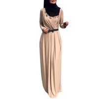 Abaya Sutra untuk Wanita Muslim dengan Warna & Ukuran yang Dapat Disesuaikan