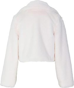 Fabricant OEM sur mesure Veste Sherpa intégrale en polaire pelucheuse avec poches pour femmes - Product Image 3