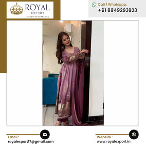 Kurti PANT with dupatta มืออาชีพในการผลิตที่มีคุณภาพที่เหมาะสมกับการเย็บปักถักร้อย - Product Image 5