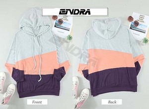 Sudaderas con capucha de talla grande para mujer con bolsillos tipo canguro: elegantes y cómodas para el uso diario - Product Image 4