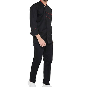 เครื่องแบบพ่อครัวเป็นมิตรกับสิ่งแวดล้อมดีไซน์ใหม่ล่าสุดผลิตในปากีสถานสำหรับพนักงานร้านอาหารและบาร์ - Product Image 2