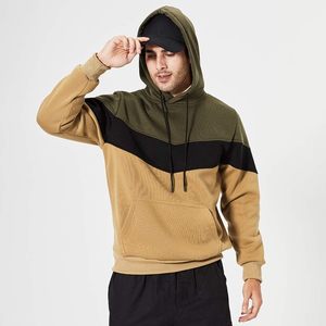 Sudadera con capucha de gran tamaño para hombre Jersey polar de algodón de moda con logotipo personalizado hombro caído y ropa de calle cálida para invierno - Product Image 3