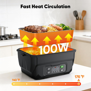 Boîte à <span class=keywords><strong>lunch</strong></span> auto-<span class=keywords><strong>chauffante</strong></span> personnalisée de 1,3 L, boîte à <span class=keywords><strong>lunch</strong></span> intelligente isolée thermiquement rechargeable, boîte à <span class=keywords><strong>lunch</strong></span> chauffée sans fil pour l'extérieur - Product Image 2