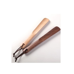 Precio al por mayor 100% Cuerno de zapato de madera natural Personalizar embalaje y venta Cuerno de zapato de madera de la mejor calidad Color de madera natural - Product Image 5