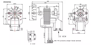 Compresseur nébuliseur à faible bruit 220V 65W, grand débit, moteur de compresseur, aspiration, moteur - Product Image 5