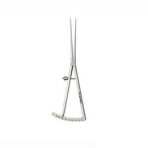 Calibrador CASTROVIEJO de 45 Grados, Instrumento de Medición Quirúrgico y Diagnóstico, Rango de 0-40 mm, Longitud de Trabajo de 18 cm, Acero, CE - Product Image 1