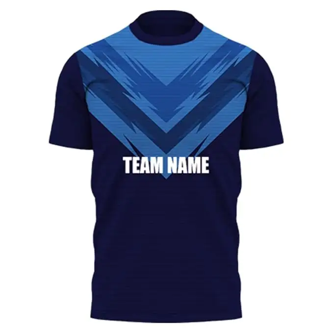 Maglietta sportiva personalizzata Cricket Polo Shirt design personalizzato camicie da uomo Cricket