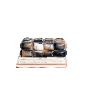 Caja de Almacenamiento y Exhibición de Joyería Hecha a Mano con Cuerno de Búfalo, Ecológica y Religiosa - Product Image 6