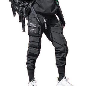 กางเกงคาร์โก้ขาตรงแบบหลวมกางเกงผ้าฝ้ายกางเกงคนงานทนทานต่อการฉีกขาดกางเกงใส่ทำงานกางเกงทำงาน - Product Image 3