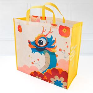 Bolsa de Compras de Tela No Tejida con Tamaño Personalizable y Cierre de Botón - Product Image 3