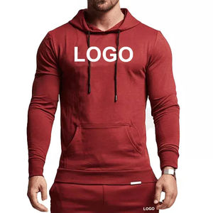Vente en gros Nouveau design Pull à manches longues pour homme Double couche à capuche OEM Votre propre logo de marque Multicolore 100% coton Hiver - Product Image 4