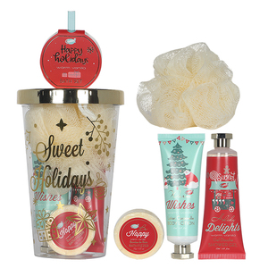 Set Tazza e Cannuccia Hello Winter per una Cura Efficace della Pelle - Product Image 1