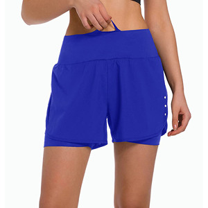 Pantalones cortos deportivos de cintura alta para mujer, calidad superior, ligeros, antiarrugas, gran oferta, últimos diseños, tarifa barata - Product Image 3