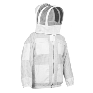 Chaqueta de apicultura ventilada de 3 capas al por mayor, chaqueta protectora de abeja con logotipo personalizado, ropa de apicultor a precio competitivo - Product Image 4