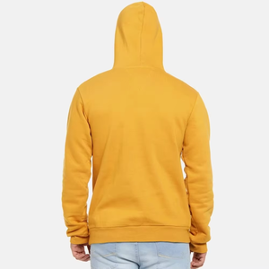Sudadera con capucha de alta calidad con bolsillo de canguro, ropa informal mezclada de algodón básico de Color sólido, Sudadera con capucha cómoda - Product Image 6
