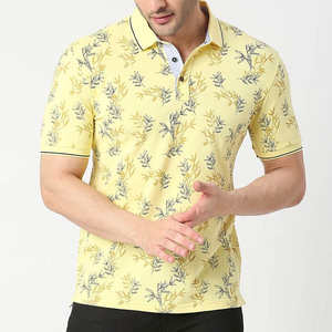 Polo homme à bas prix, léger, streetwear, coupe ajustée, logo brodé, anti-froissement, uni, taille personnalisée - Product Image 2