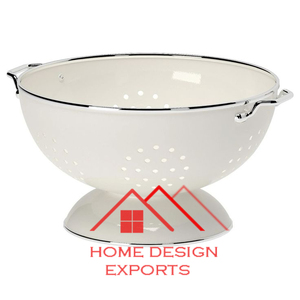 Passoire en métal galvanisé en tôle de fer pour légumes et fruits Meilleure vente d'accessoires de cuisine en finition marron Meilleur vendeur - Product Image 2